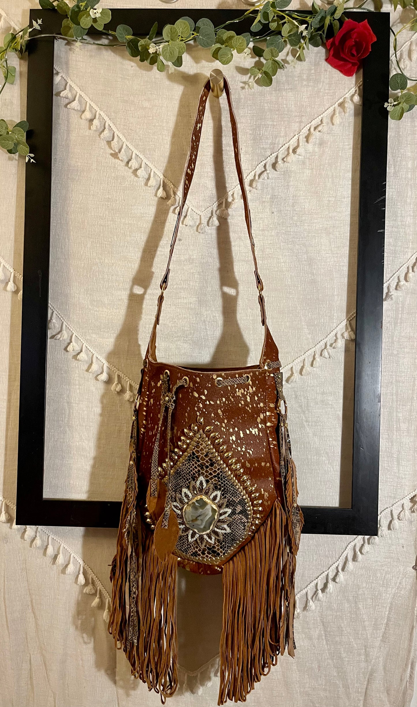 August Shoulder Bag (Brown)